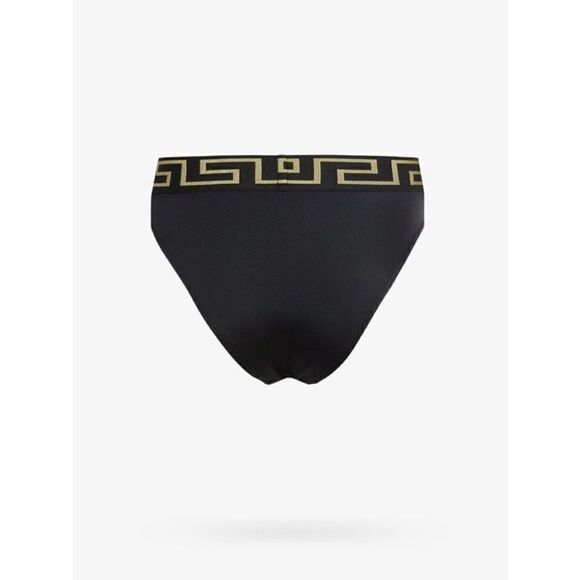 VERSACE Bikini Bottom Brief Woman Black Swimwear NWT Size XS $400 - Picture 8 of 9